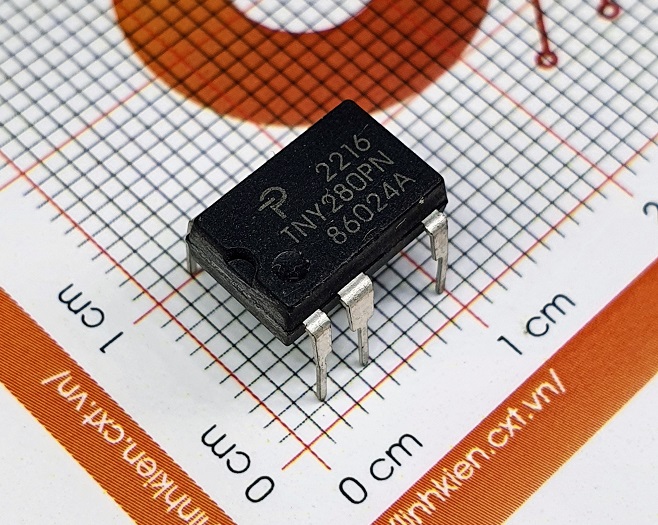 Tny280pn ic off lineer power switch 132khz dip-7