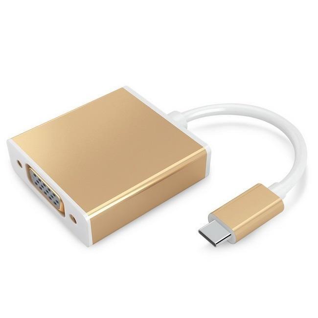 Cáp chuyển USB Type C sang VGA độ nét cao Full HD 1080p
