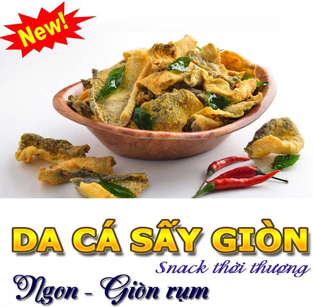 |250GR| DA CÁ HỒI TRỨNG MUỐI CHIÊN GIÒN