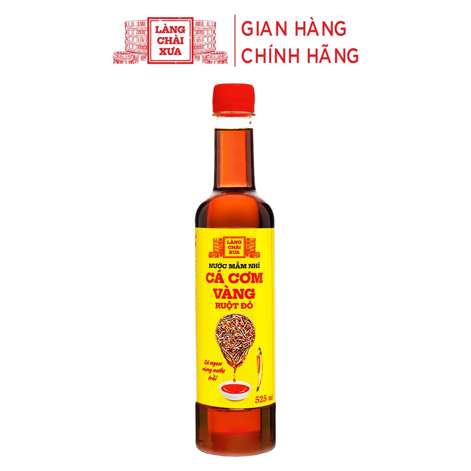 [FreeshipMAX] [THÙNG 6 CHAI] NƯỚC MẮM NHỈ CÁ CƠM VÀNG RUỘT ĐỎ 525ML_SusuBaby