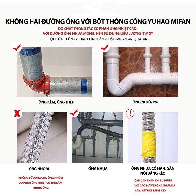 [FREESHIP]Bột Thông Cống/Thông Bồn Cầu Thần Thánh