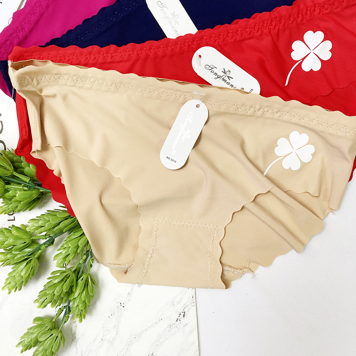 Women's tatting cold-proof floral shorts-ql2215
