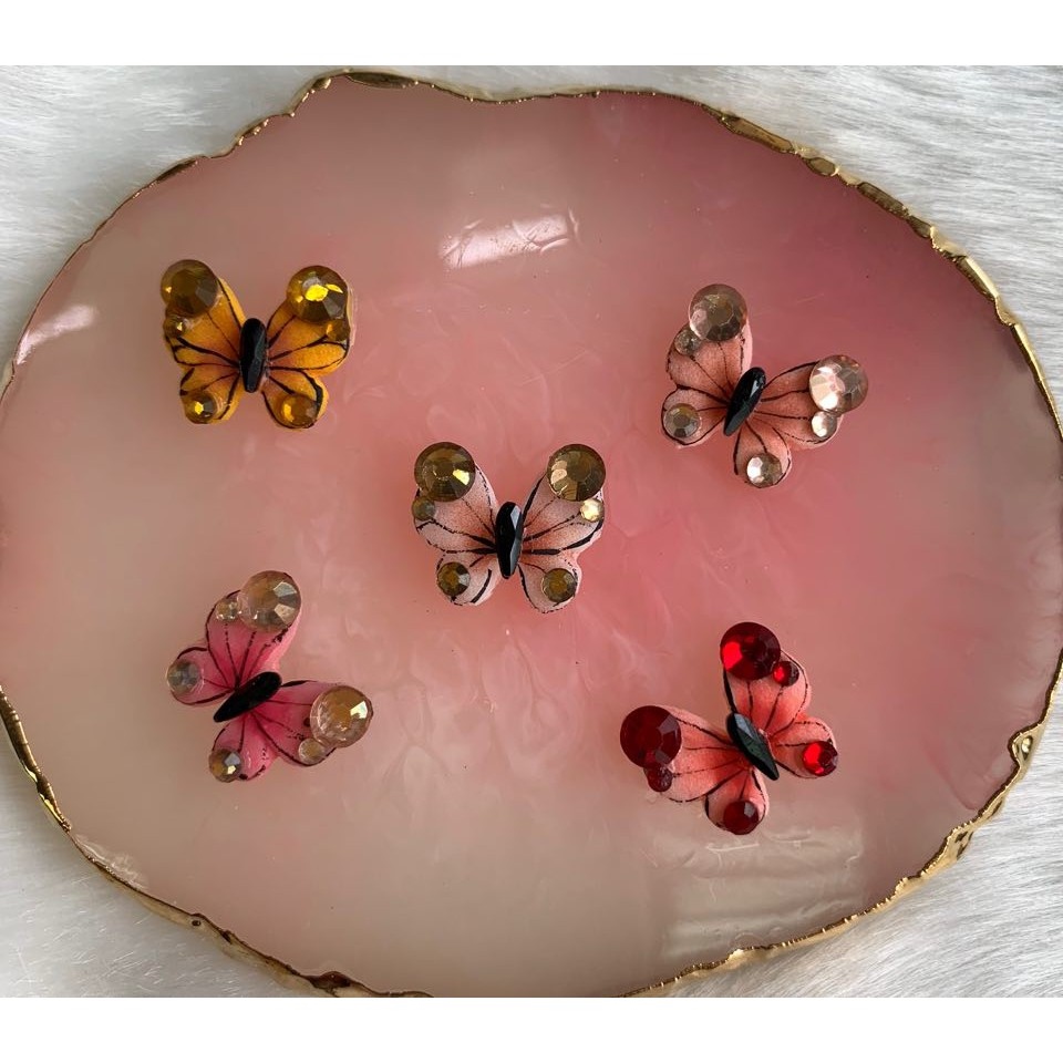 Bướm Bột Trang Trí Nail Cực Đẹp (15K/con)