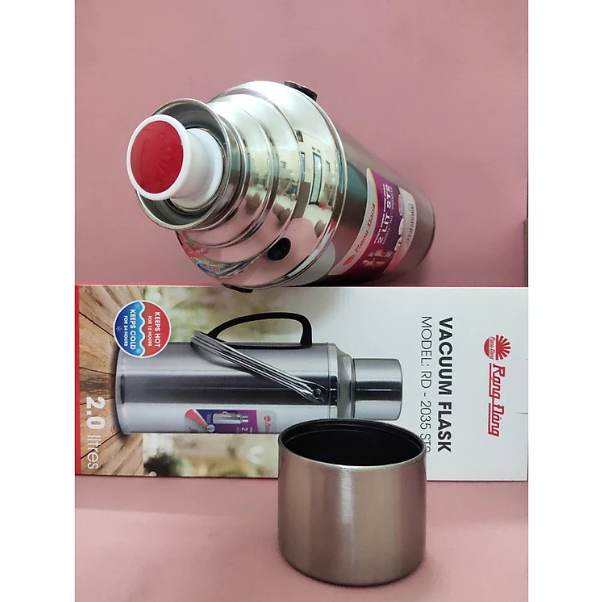 Phích đựng nước nóng 2 lít inox RD 2035 ST2 Rạng Đông