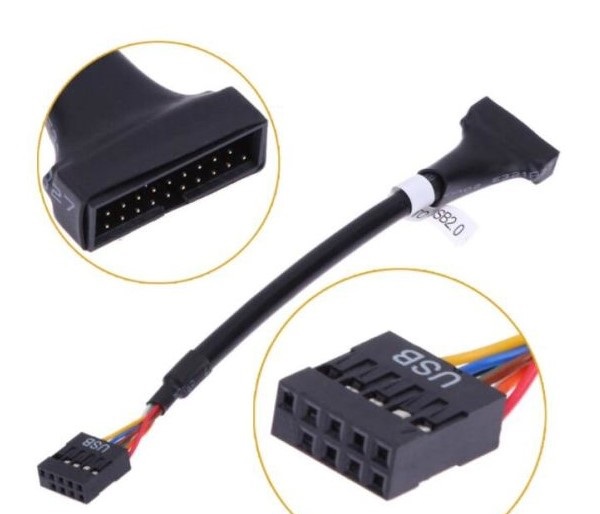 Cáp chuyển đổi USB 3.0 sang USB 2.0 cho Bo mạch chủ