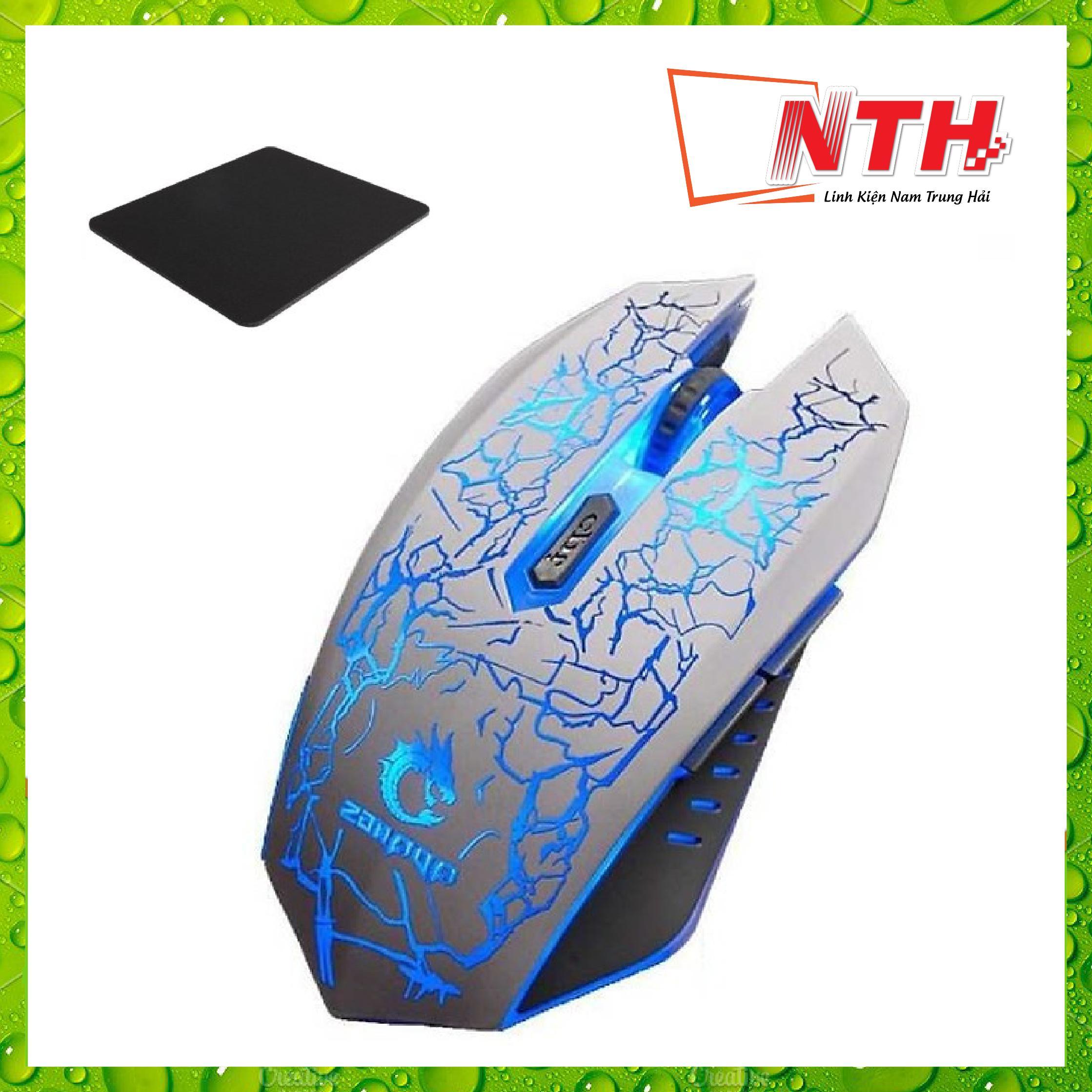 [HCM][TẶNG LÓT CHUỘT] CHUỘT CHUYÊN GAME BOSSTON R300
