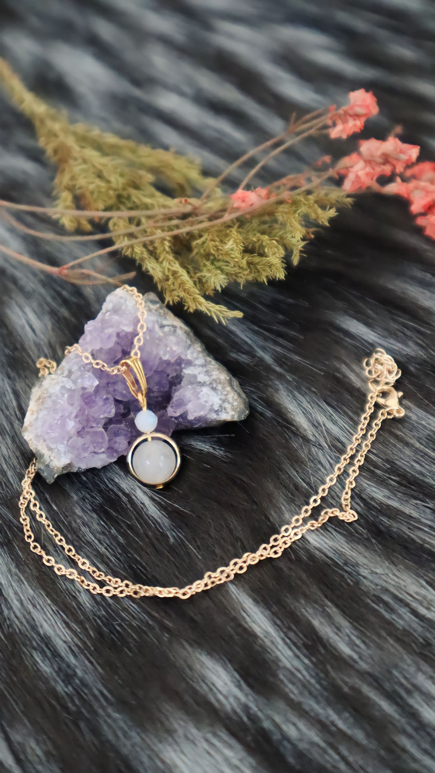 Necklaces mix Moonstone