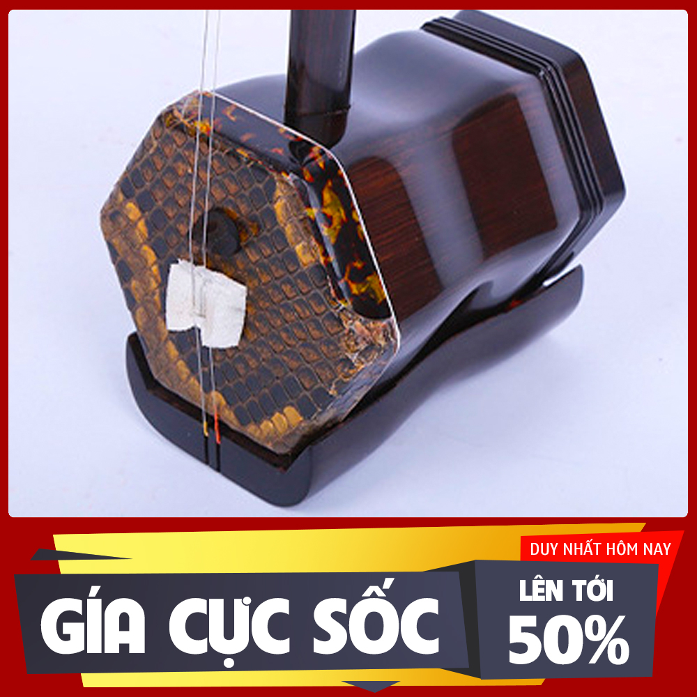 Đàn nhị đầu rồng gỗ mun