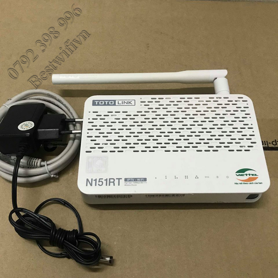 Bộ phát wifi Totolink N151RT 150Mbps