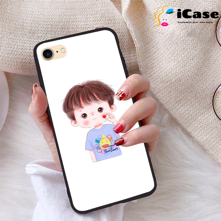 Ốp lưng iPhone 7 viền dẻo TPU BST Chibi