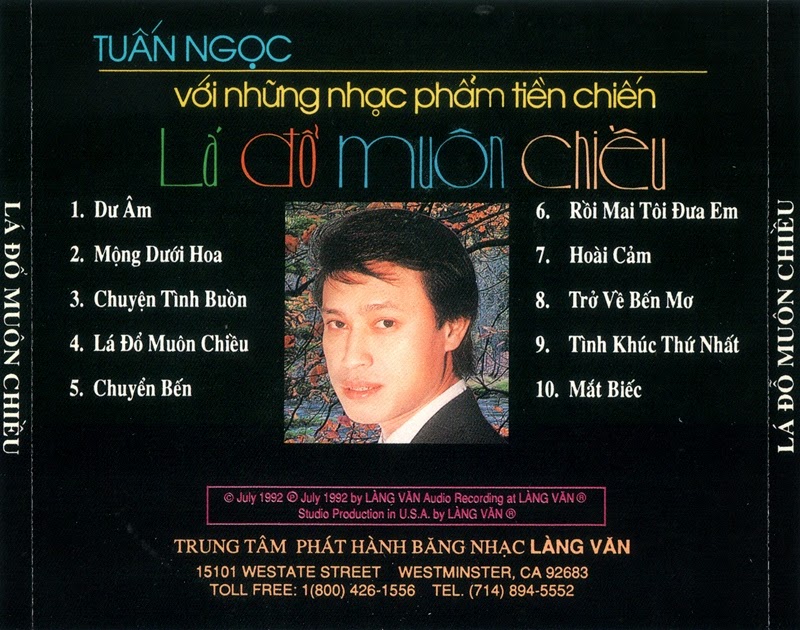 [MDCD] Bộ 3 Đĩa CD Tuấn Ngọc tuyển chọn