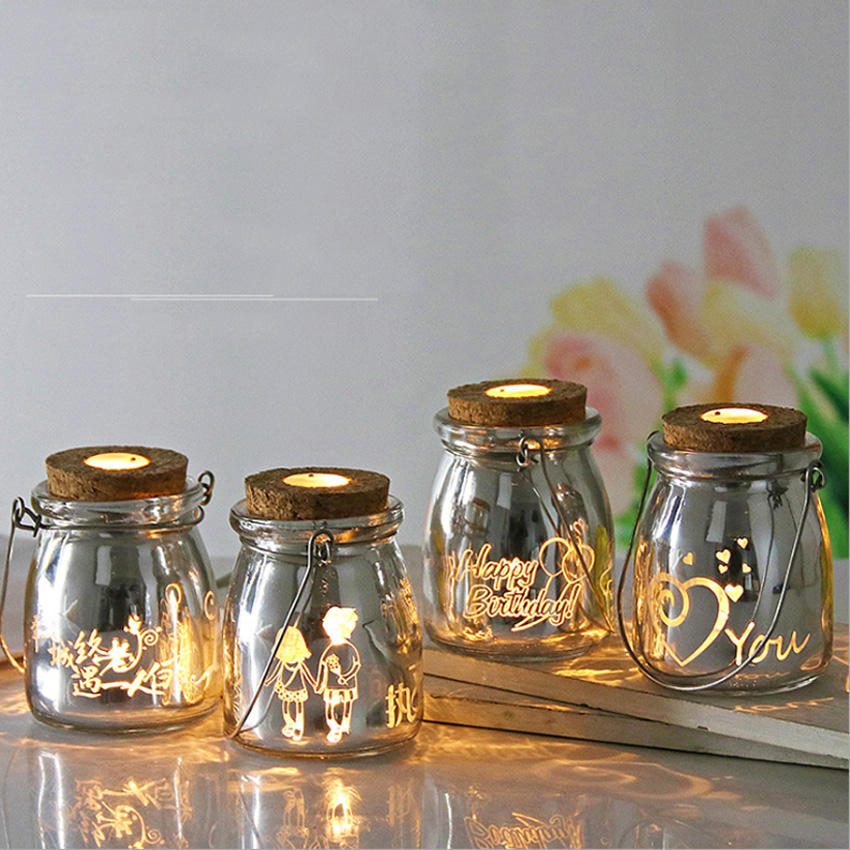 Bình Thuỷ Tinh Đèn Đom Đóm TI0391
