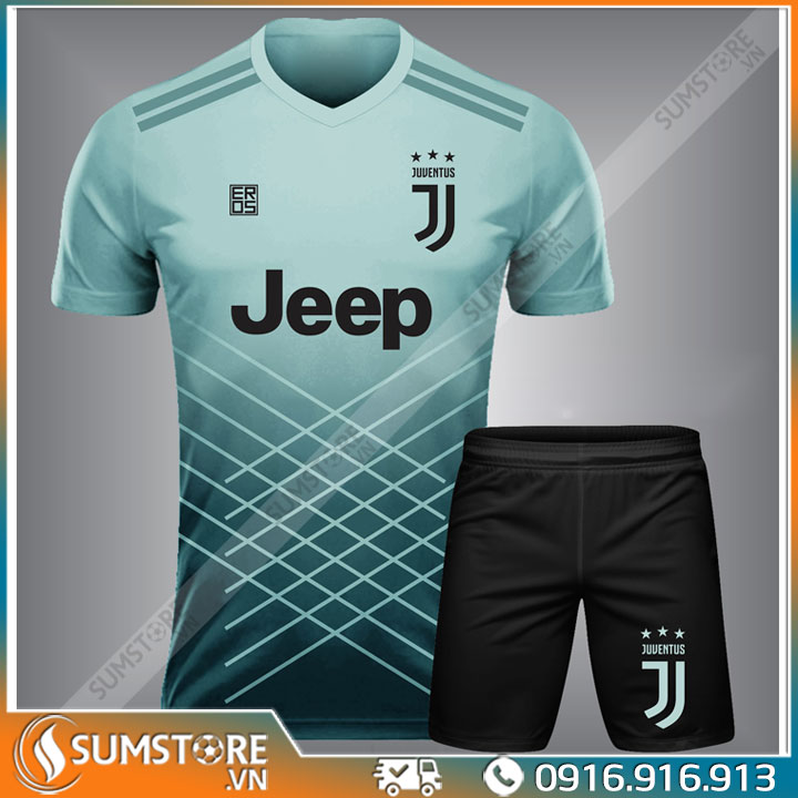 Áo bóng đá độc lạ juventus win ngọc – thun thái cao cấp