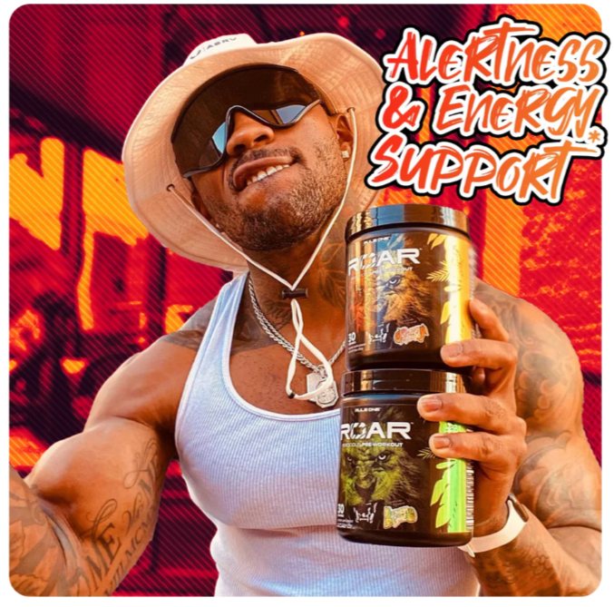 Combo 5 sachets of Rule 1 ROAR Ferocious Pre-Workout 10g
