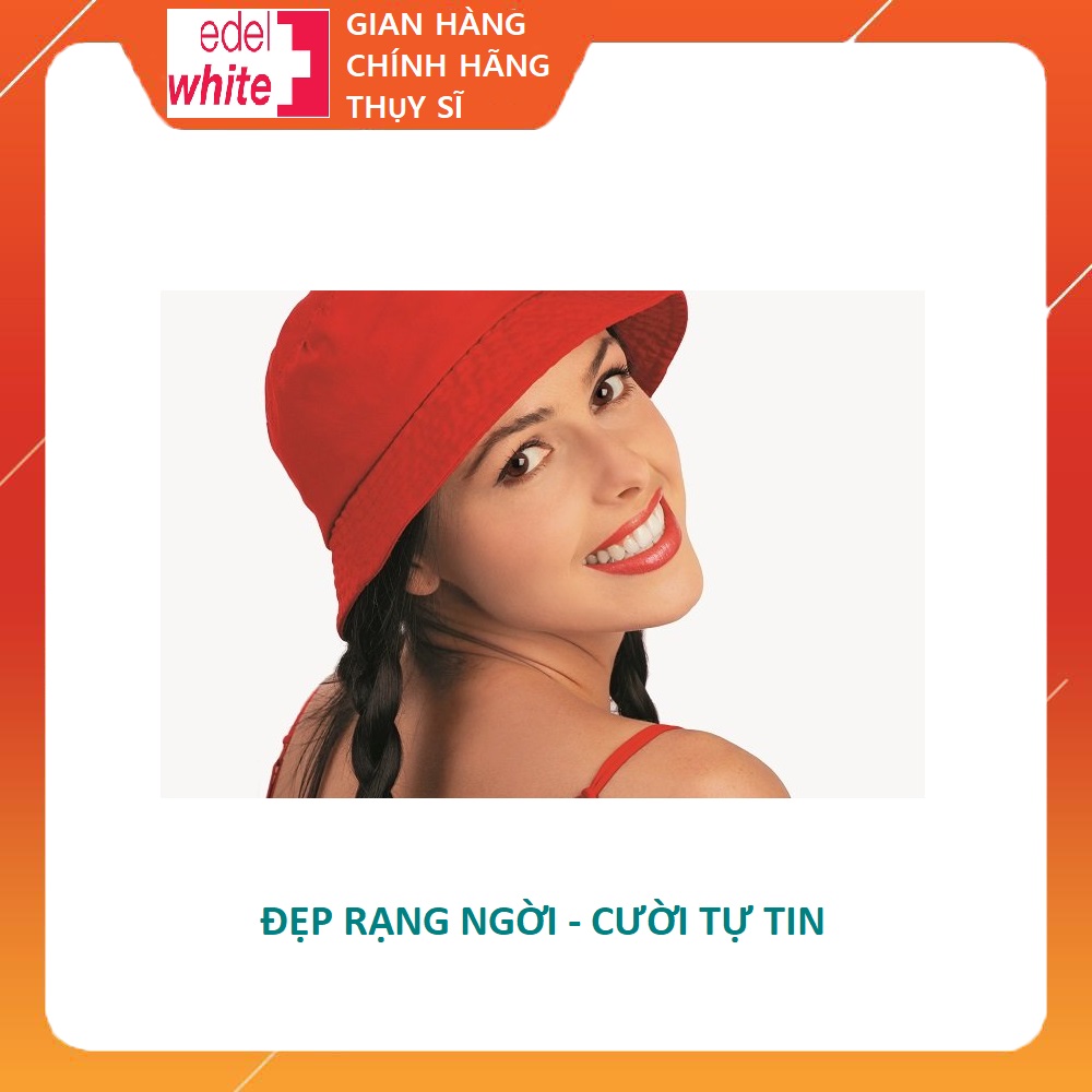 Kem đánh răng cho răng nhạy cảm STOP Sensitivity edelwhite cao cấp Thụy Sĩ