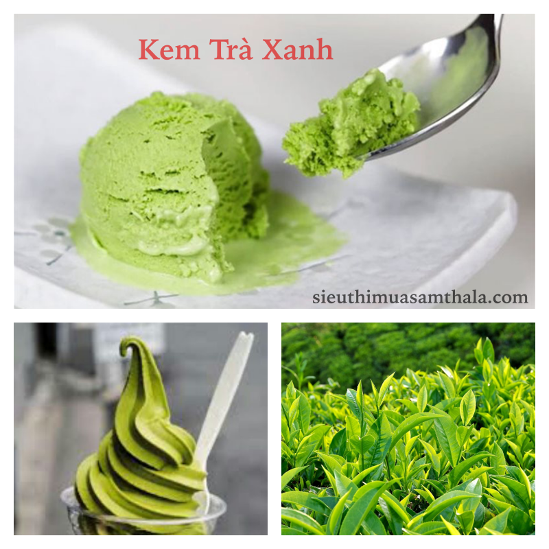 Bột Kem Tươi - Vị Trà Xanh