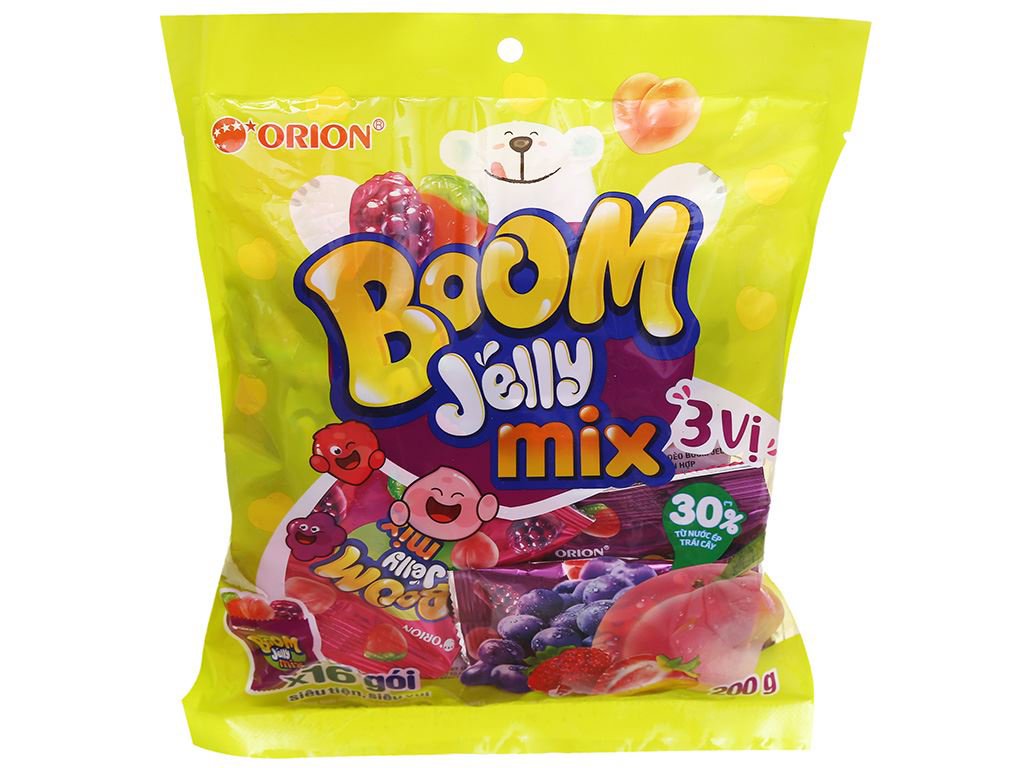 Siêu thị WinMart -Kẹo dẻo Boom mix gói 200g