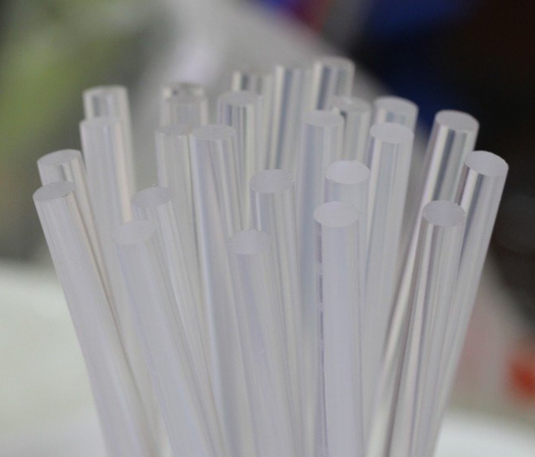 Set 10 que keo nến silicon 7x270mm