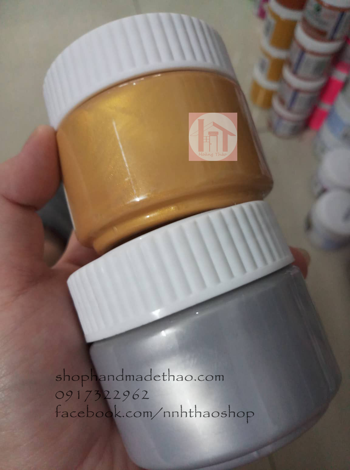 Màu Acrylic Nhũ 100Ml