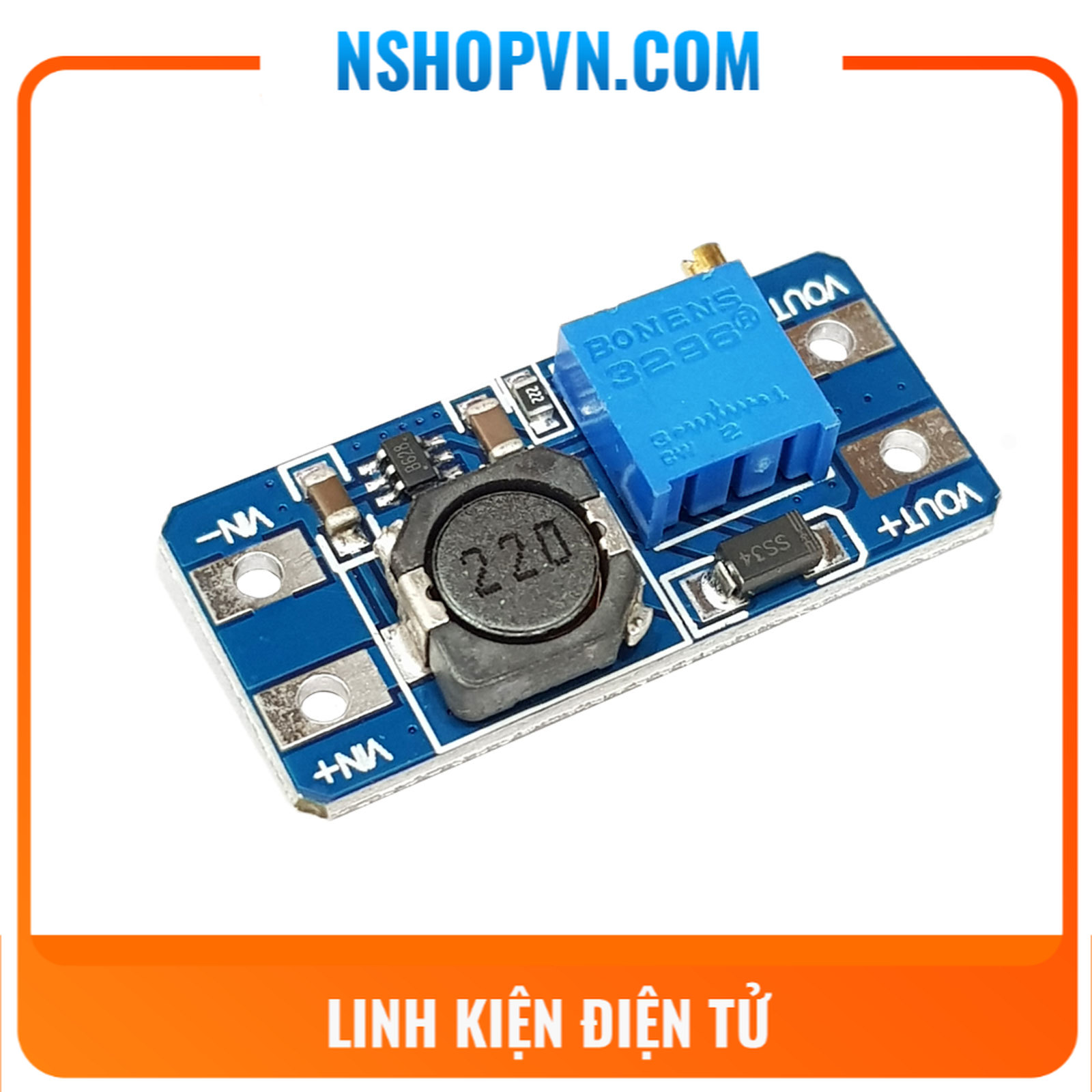 Mạch tăng áp DC 2A 2577 MT3608