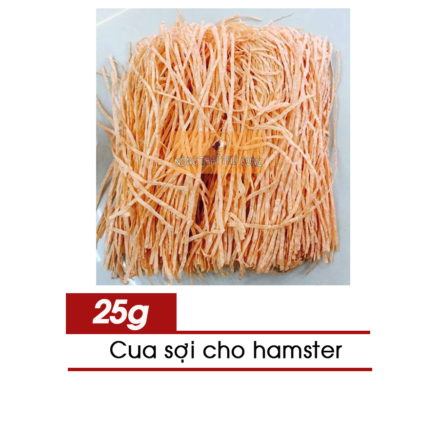 Cua sợi cho hamster 25g -