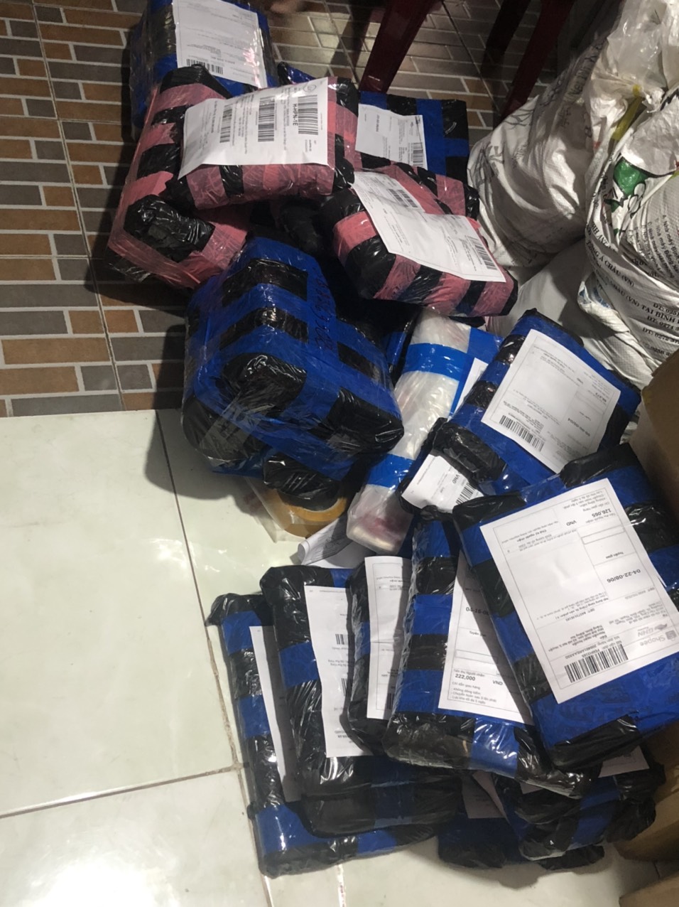 [HCM]SIZE ĐẠI - COMBO 3 CUỘN TÚI RÁC MÀU (1KG/CUỘN)