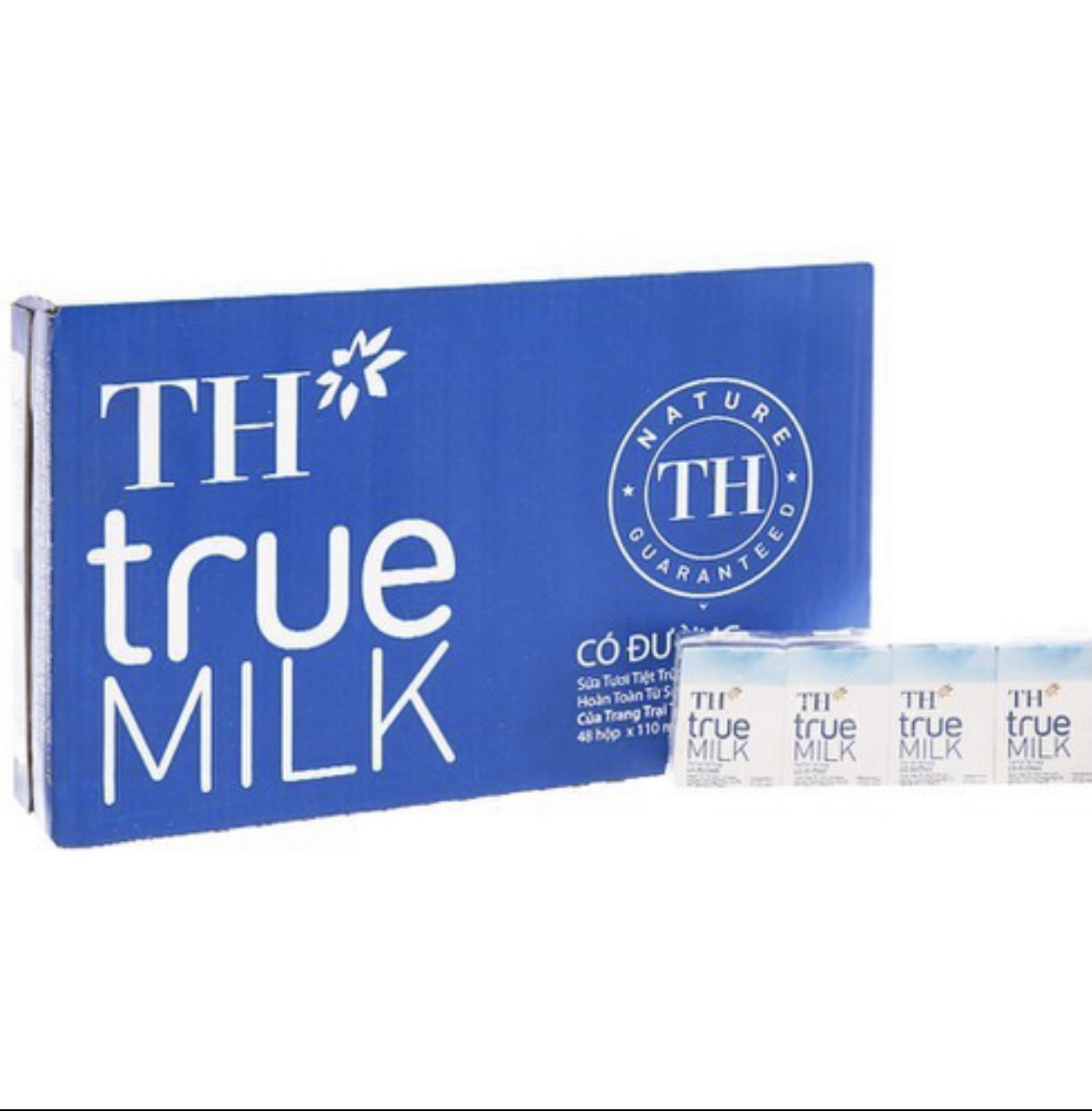 SỮA TƯƠI TH TRUEMILK 110ML THÙNG 48 HỘP