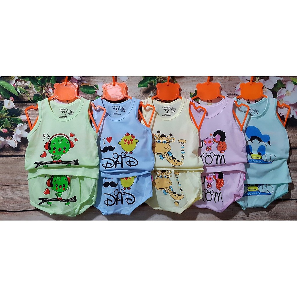Set 5 bộ 3 lỗ màu hình thú đáng yêu cho bé ( Hoạ tiết ngẫu nhiên)