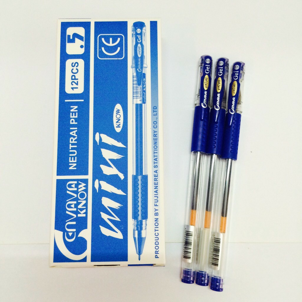 [HCM]Hộp 12 cây bút gel mini Cenvava