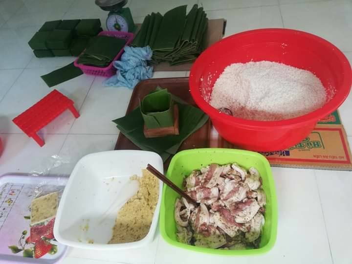 [HCM]Đặc Sản Bánh Chưng Sạch Ngon- 1 kg