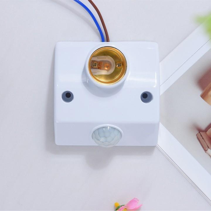 Đui đèn cảm biến chuyển động, đui đèn cảm ứng chuyển động hồng ngoại, đui cảm ứng