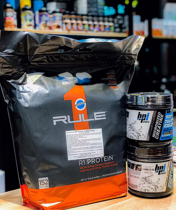 Rule 1 Protein 10 LBS - Sữa tăng cơ whey isolate Rule 1 10lbs