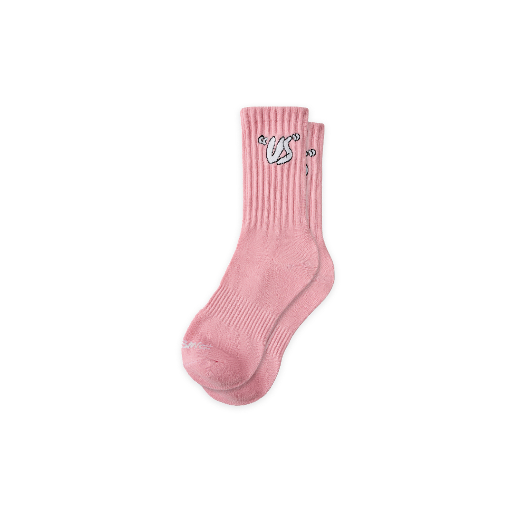 Tất cổ dài cotton unisex 84rising logo us