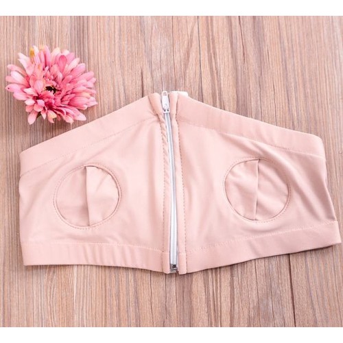 ( Free Size ) Áo hút sữa rãnh tay KHÔNG DÂY cho mẹ có nút điều chỉnh