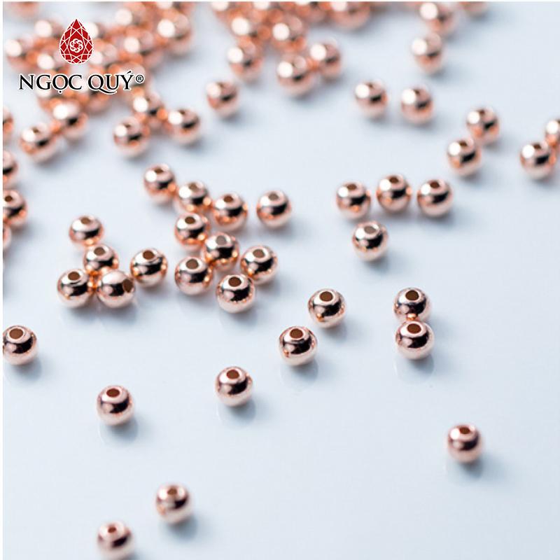 Combo 5 bi bạc hồng nhạt - Ngọc Qúy Gemstones