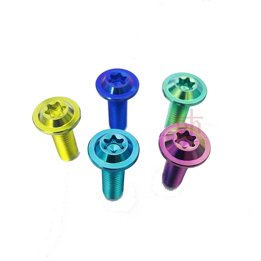 Đĩa Thắng Sirius, Wave, CNC Kèm 4 Ốc TITAN GR5-PHS
