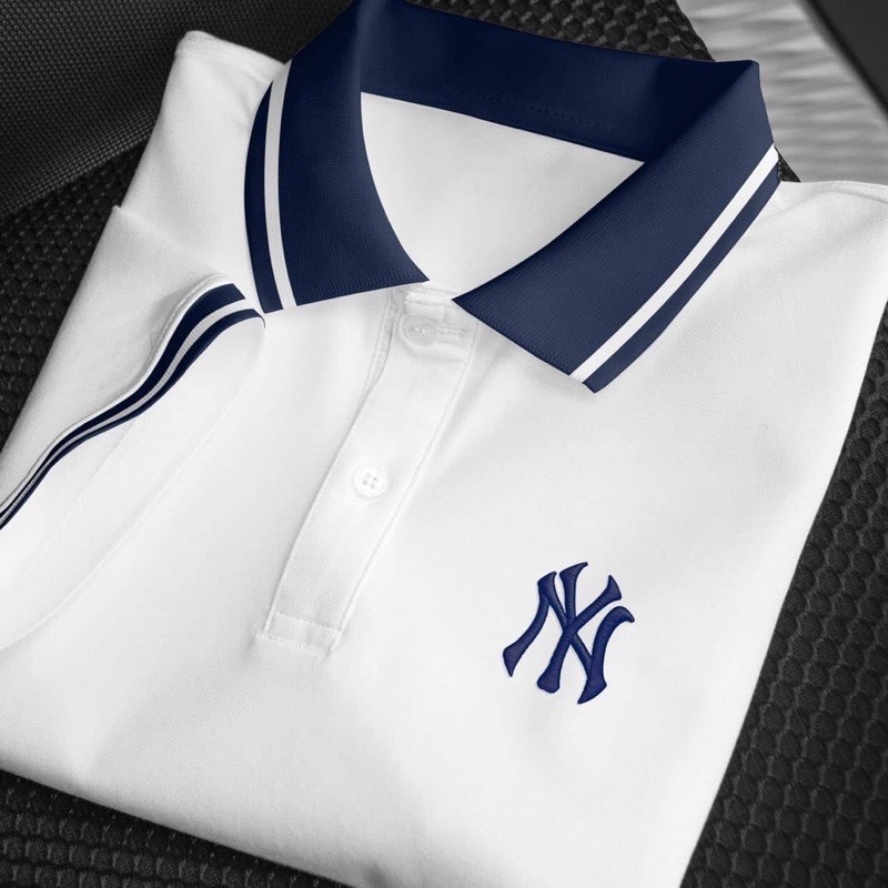 Áo thun MLB Polo mắt chim thoáng mát cao cấp