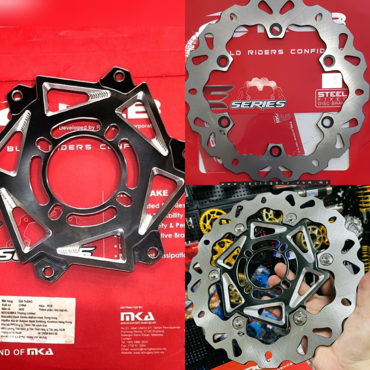 [HCM]đĩa RCB + lòng đĩa cnc 3D cho vario/ winner