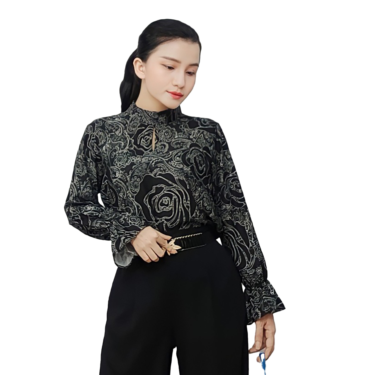Áo big size, áo phom rộng, áo lụa nữ, áo kiểu nữ, áo sơ mi trung niên nữ, áo công sở chất lụa cao cấp