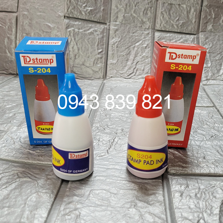 Mực con dấu đóng trên giấy TDStamp S-204