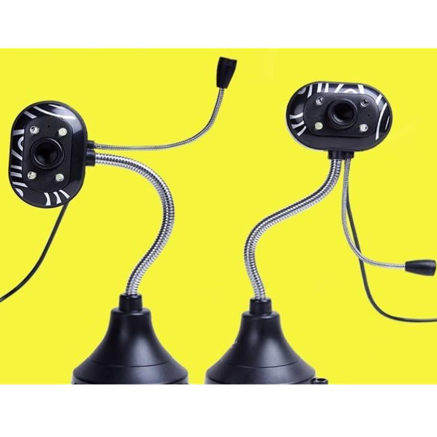 WEBCAM chân cao có mic có 4 đèn led chất lượng cao
