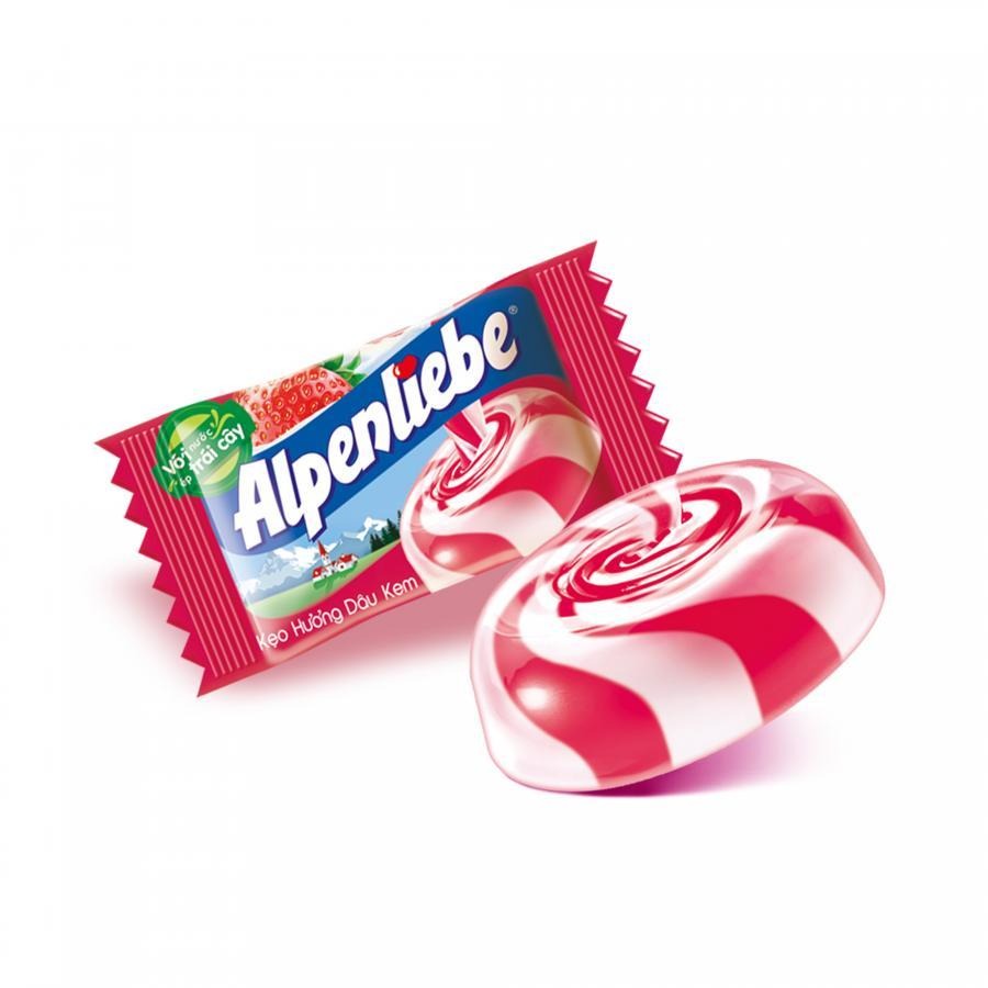 Kẹo Hương Dâu Kem Alpenliebe (Gói 115.5g-nhỏ)