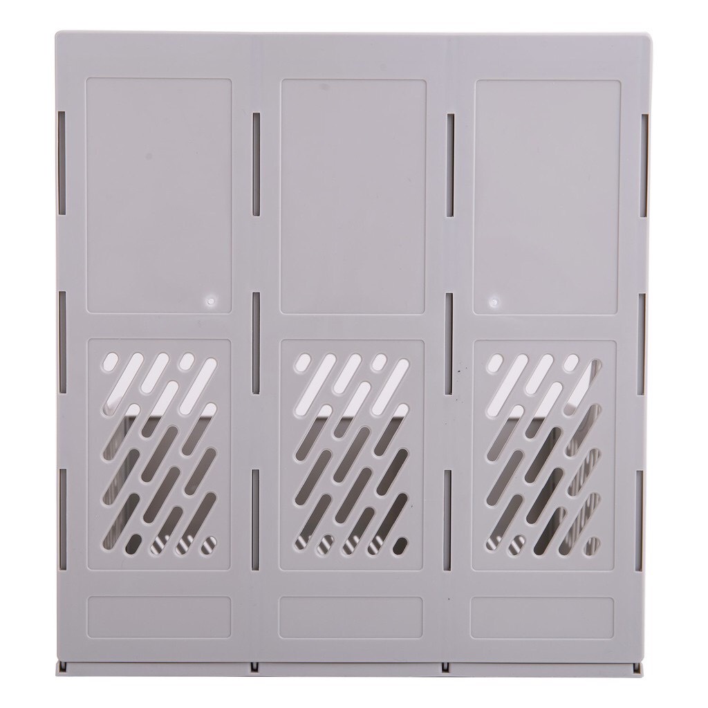 Kệ đựng tài liệu văn phòng phẩm deli 3 ngăn - e9845 / 4 ngăn - e9846 / 5 ngăn - e9838 - đứng để bàn-nhựa - hokami store