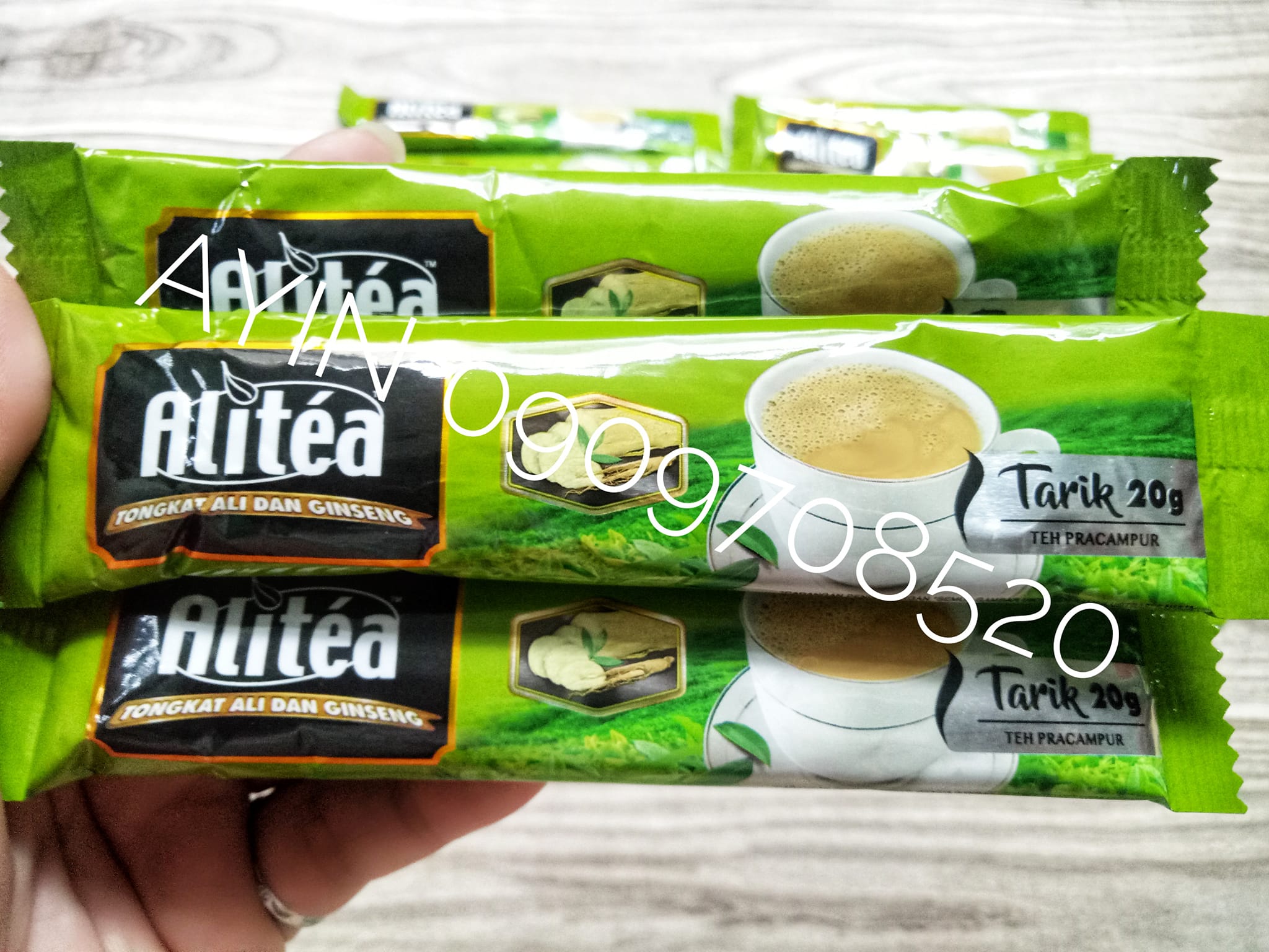 Trà Sữa Alitéa Tongkat Ali & Ginseng Tarik ( 18 Gói x 20g )