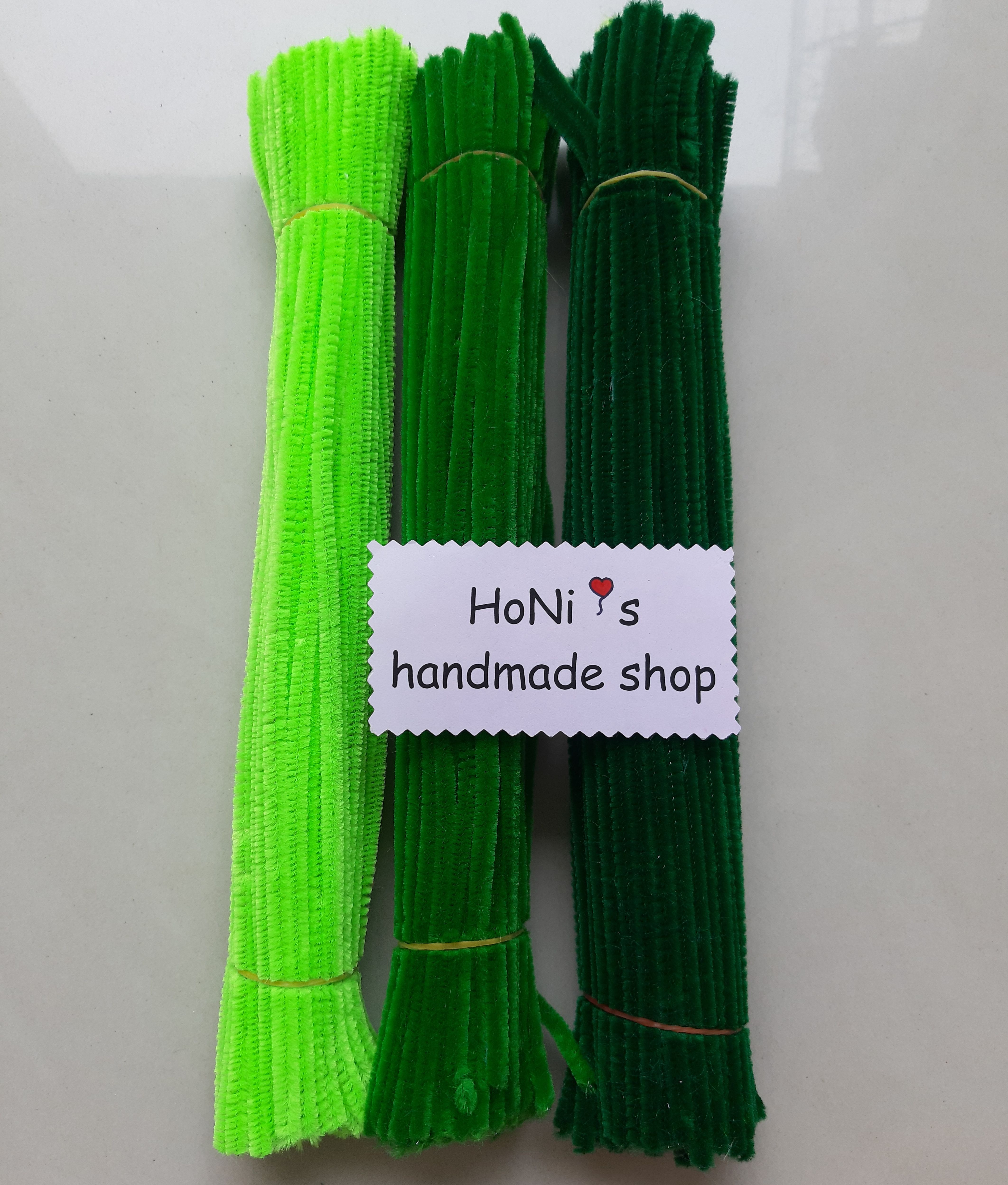 Bó kẽm nhung nhiều màu làm thủ công