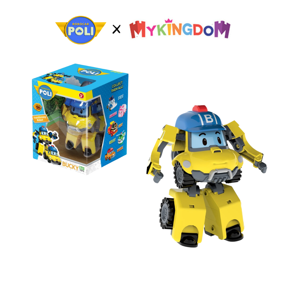 Đồ chơi robocar poli robot biến hình xe cứu hộ bucky mrt0655