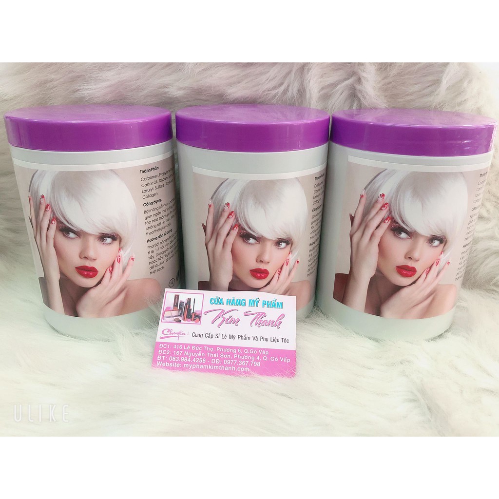Bột tẩy nâng tông màu tóc 500g