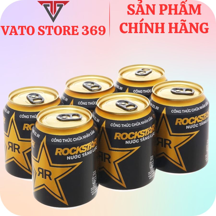 Nước tăng lực ROCKSTAR lon 250ml