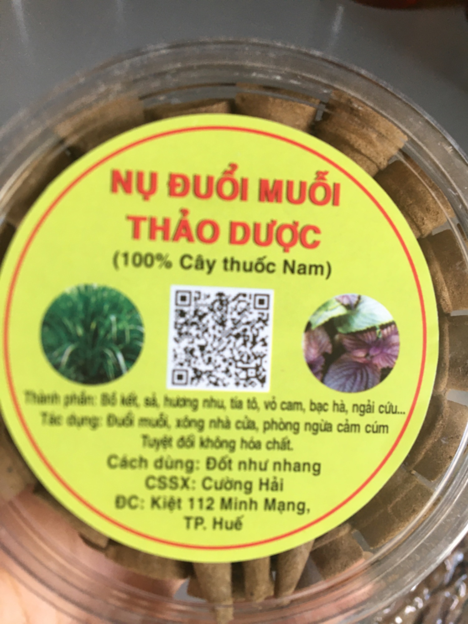 Nụ đuổi muỗi thảo dược