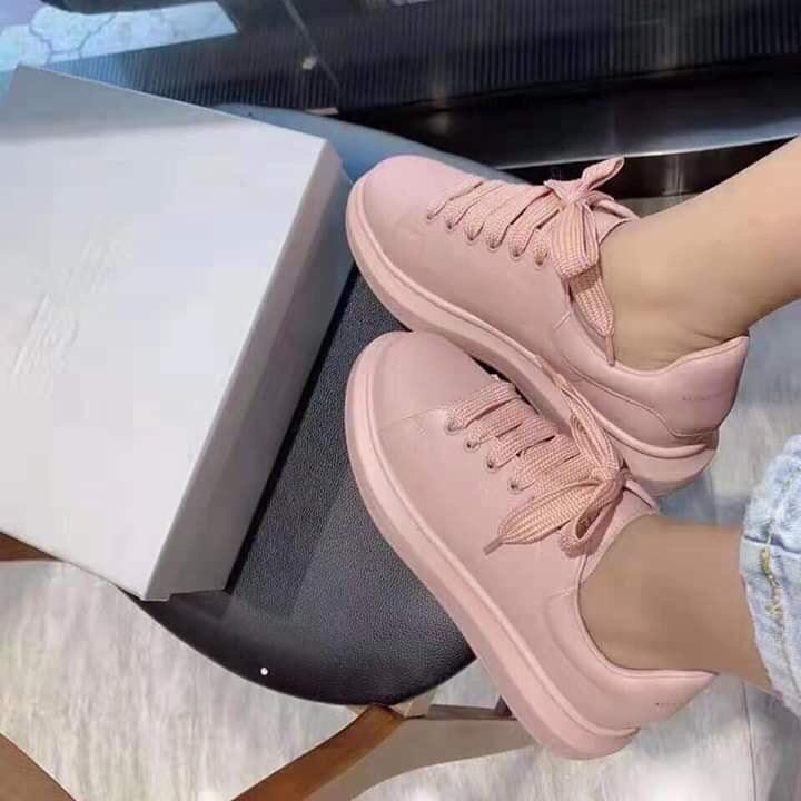 GIÀY THỂ THAO NỮ FULL HỒNG
